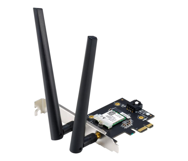 ASUS AX1800 Dual Band PCI-E WiFi 6 (802.11ax).  Bluetooth 5.2 - 736737 - zdjęcie